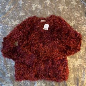 NWT originally $89.00 red/black XS/S UO sweater